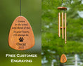 Load image into Gallery viewer, Pet Memorial Outdoor Wind Chime
