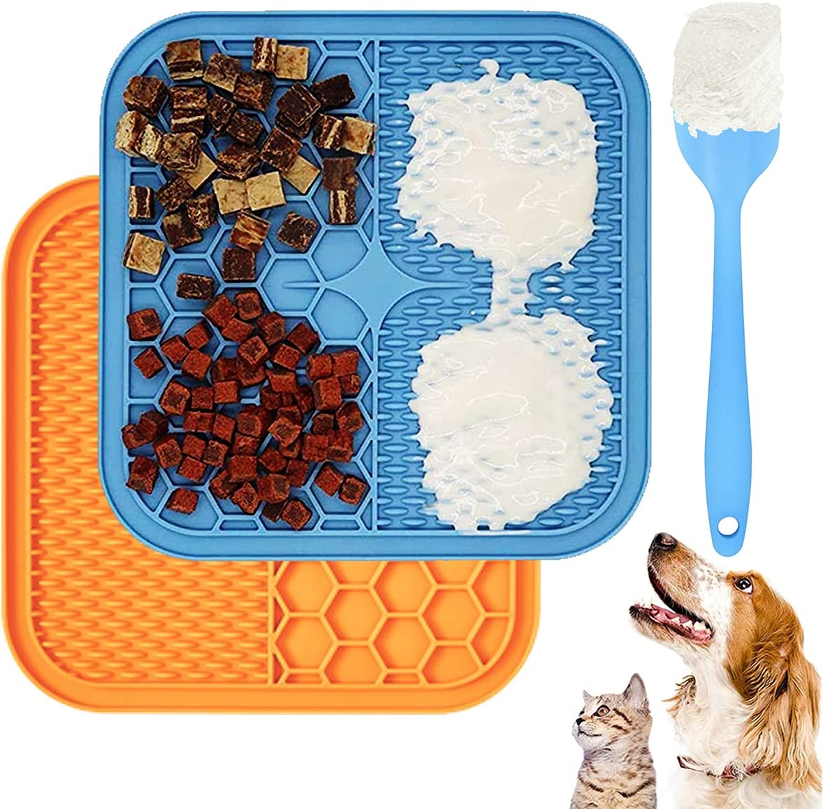 Dog lick mat slow feeder