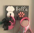 Load image into Gallery viewer, Personalized Dog Leash Holder
