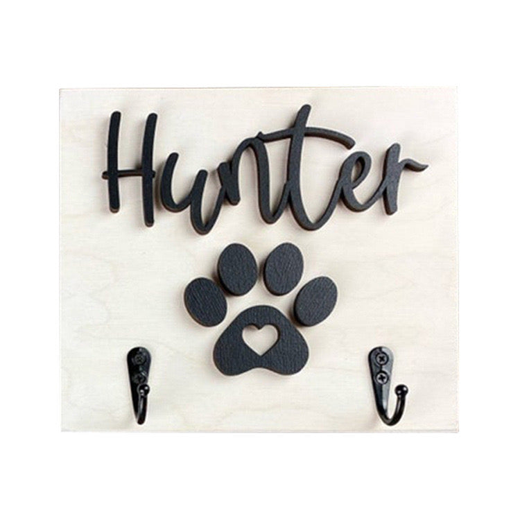 Personalized Dog Leash Holder