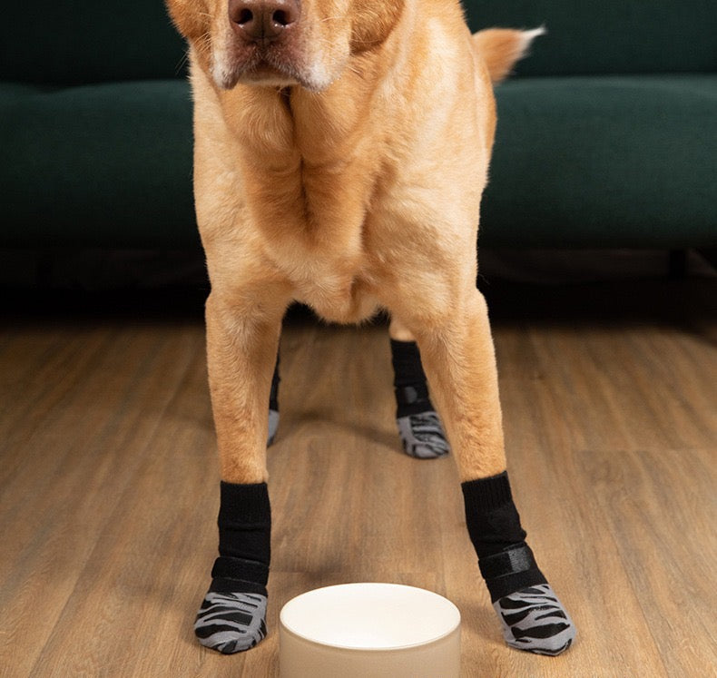 Non-Slip Dog Socks for Hardwood Floors