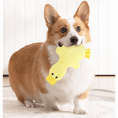 Load image into Gallery viewer, Dog squeak duck without stuffing plush
