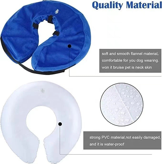 Protective Inflatable Collar for Dogs and Cats