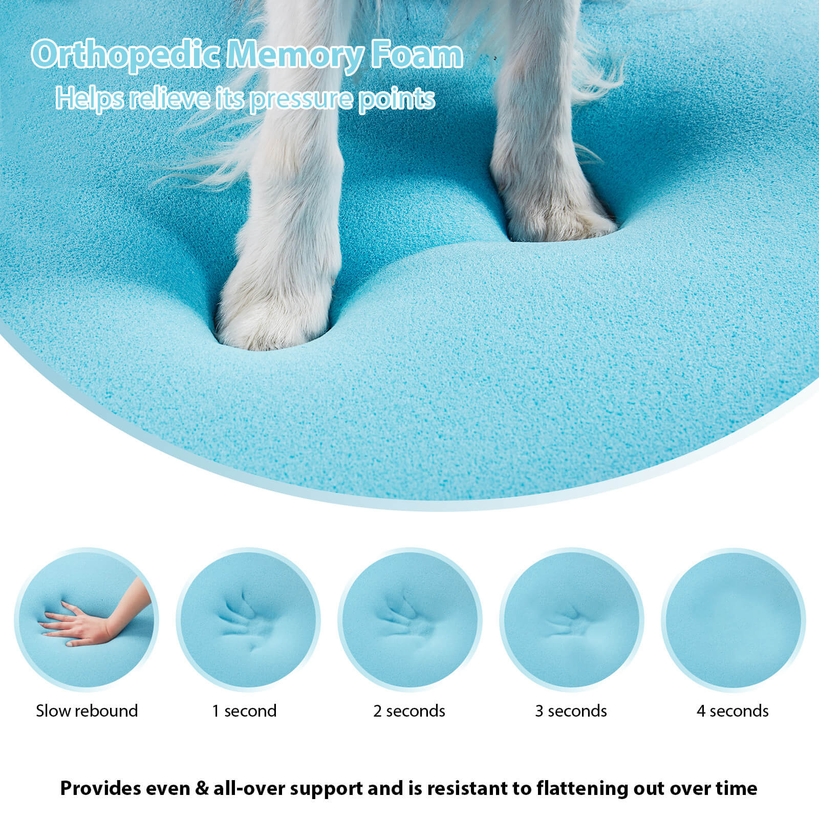 Orthopedic dog bed