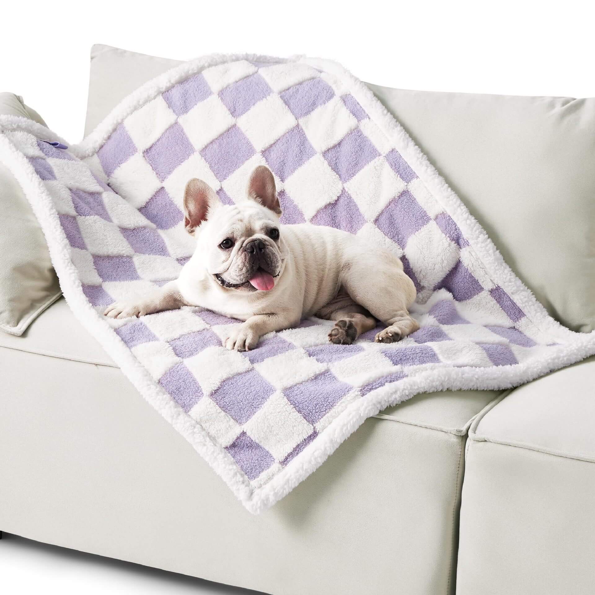 Soft Waterproof Sherpa Fleece Puppy Blanket