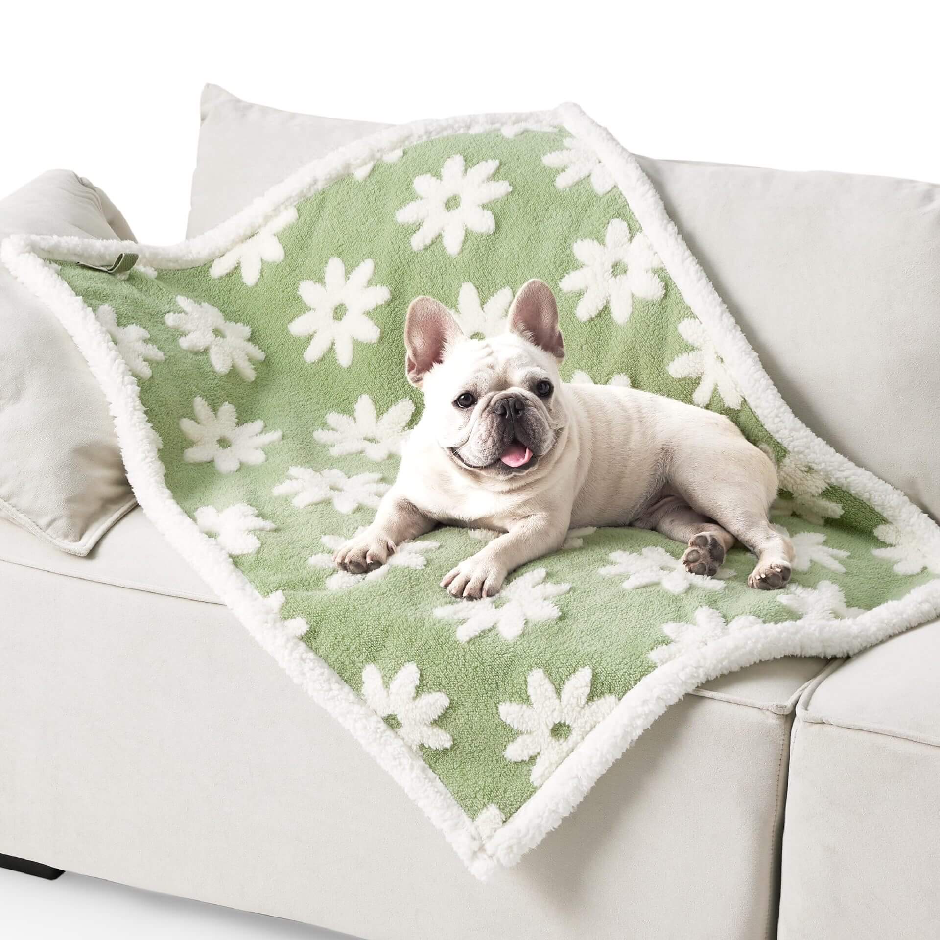 Soft Waterproof Sherpa Fleece Puppy Blanket