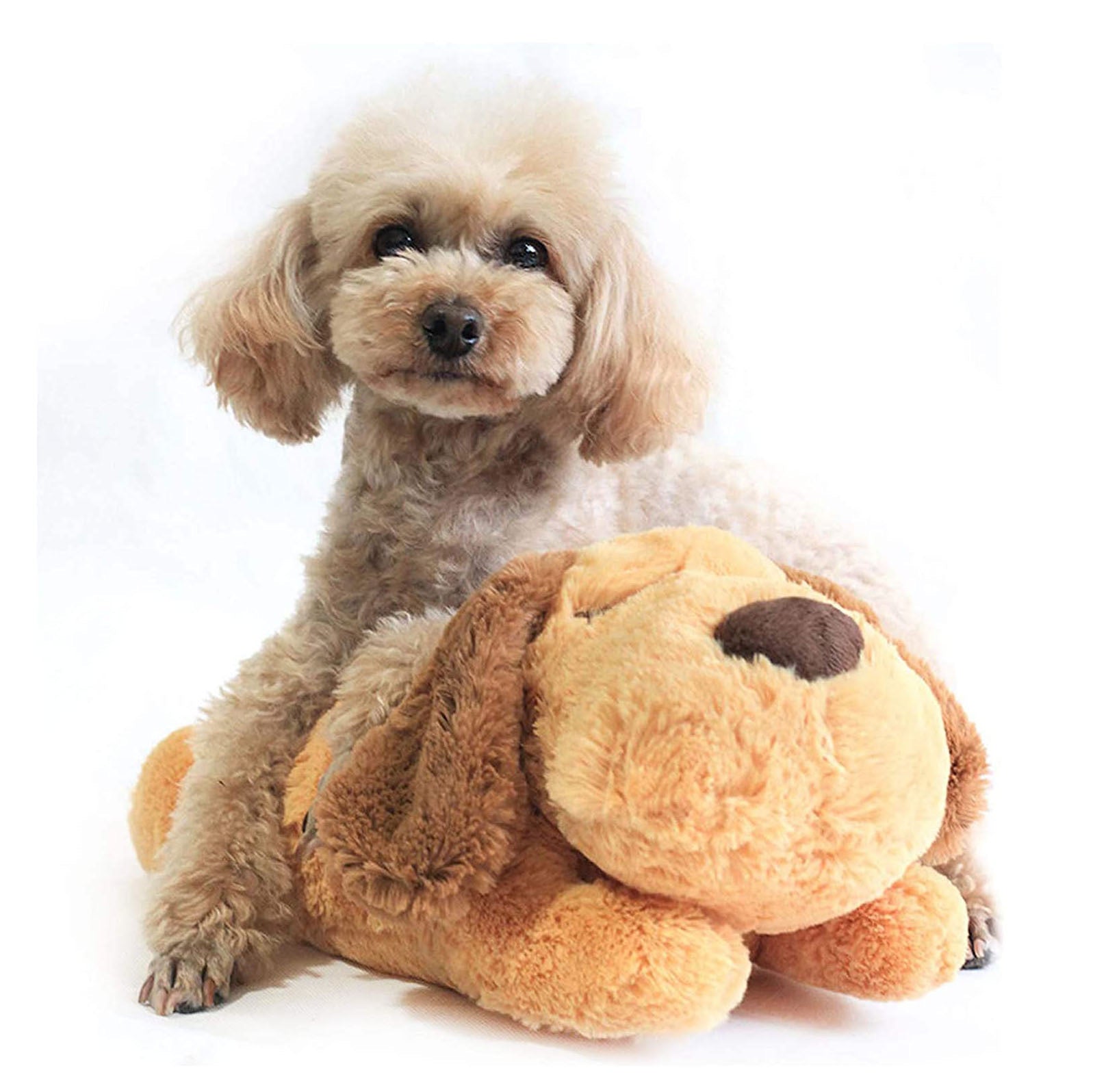 Puppy heartbeat stuffed toy