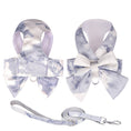 Load image into Gallery viewer, Cute Bow Tie Dog Harness and Leash Set
