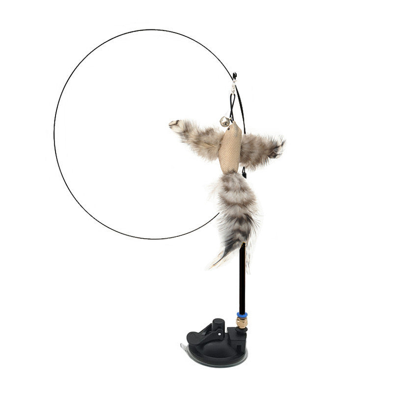 Interactive Bird Simulation Cat Toy Set