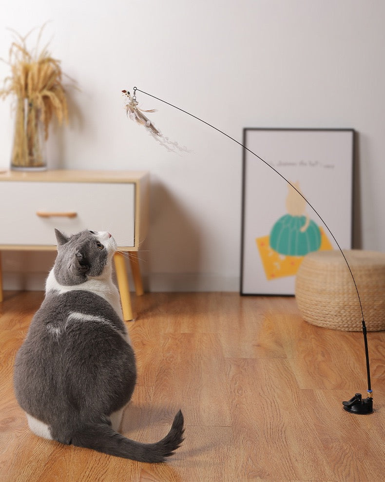 Interactive Bird Simulation Cat Toy Set