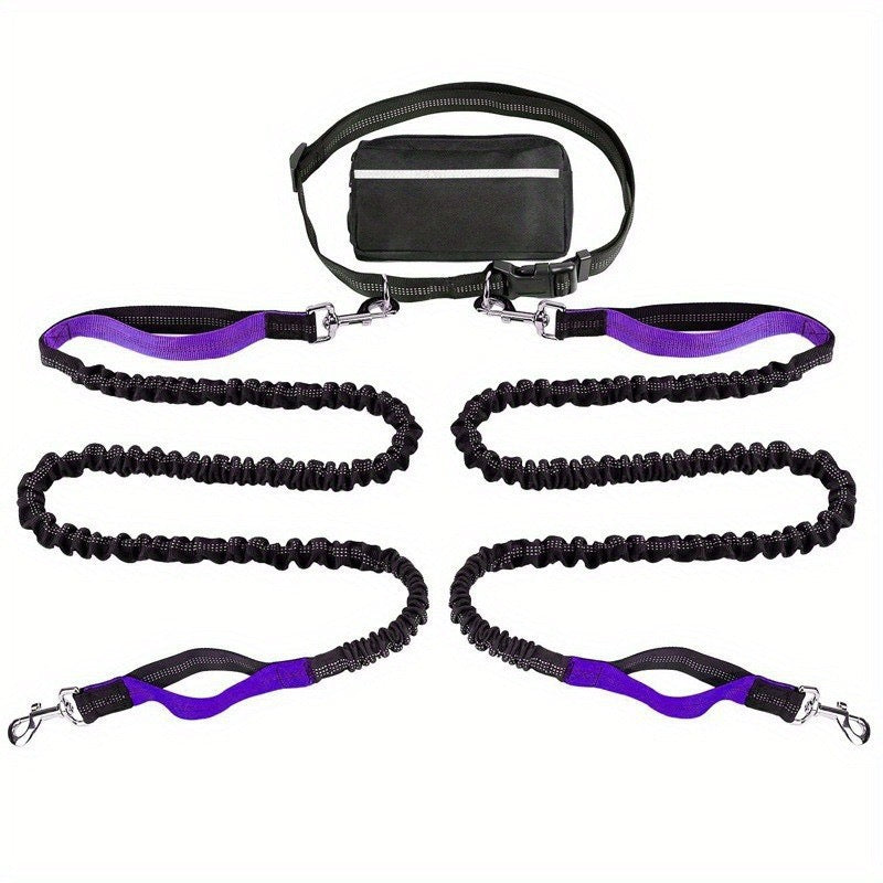 Double Dog Leash for Two Dogs