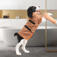 Load image into Gallery viewer, Super Absorbent Pet Bathrobe Towel
