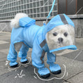 Load image into Gallery viewer, Waterproof Dog Raincoat with Hood for Small Dogs
